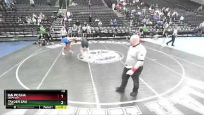 285 lbs Cons. Round 2 - Ian Po`uha, Cedar City vs Tayden Sau, Orem