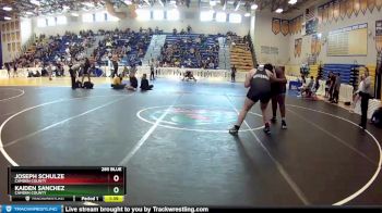 285 Blue Round 3 - Kaiden Sanchez, Camden County vs Joseph Schulze, Camden County