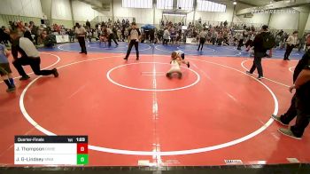 76 lbs Quarterfinal - Jacksen Thompson, Division Bell Wrestling vs Jayden Green-Lindsey, Spartans