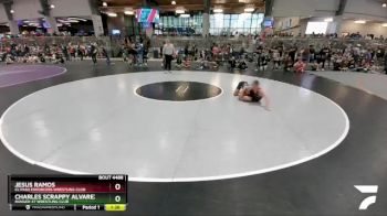 92 lbs Quarterfinal - Charles Scrappy Alvarez Iii, Ranger 47 Wrestling Club vs Jesus Ramos, El Paso Enforcers Wrestling Club