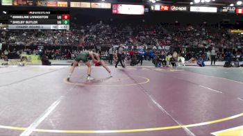 130 lbs Champ. Round 3 - Shelby Butler, Eagle vs Emmeline Livingston, LaGrande