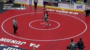 147 lbs Quarterfinal - Zachary Parks, Carlisle vs Trypp Smith, Connellsville