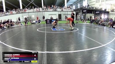 87 lbs Round 2 (8 Team) - Vanessa Torres, Washington vs Hailey Estrada, Kansas