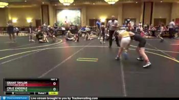 85 lbs Round 3 (4 Team) - Grant Taylor, MO Outlaws Black vs Cruz Enderle, MO Outlaws Gold