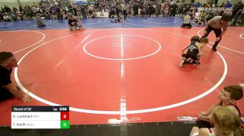 49 lbs Round Of 32 - Shayne Lockhart, Bentonville Wrestling Club vs Tydus Swift, Broken Arrow Wrestling Club