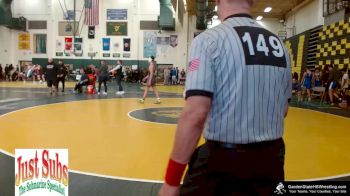 175A Round 1 - Ryder Bernholz, Delbarton School vs Thomas Krug, Warren Hills