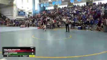 132 lbs Champ. Round 1 - James Esque, Indian River H S vs Dylan Knight, Caravel Academy