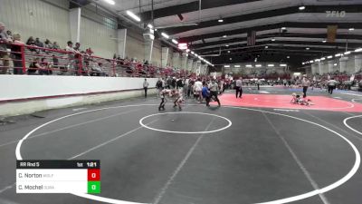 82 lbs Rr Rnd 5 - Charles Norton, Wolfpack Wrestling Academy vs Carter Mochel, Duran Elite