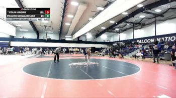 133 lbs Champ. Round 2 - Pravith Siriwardhana, Wilkes vs Colin Higgins, Millersville