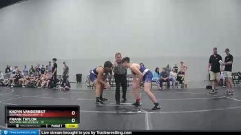 167 lbs Quarterfinals (8 Team) - Frank Taylor, Southern Wolves Blue vs Kadyn Vanderbilt, Southern Wolves Gray