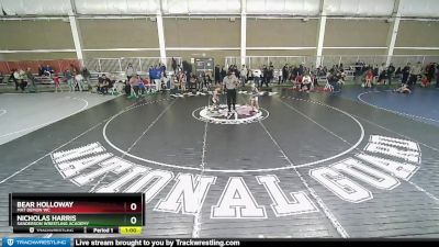 53 lbs Cons. Round 2 - Bear Holloway, Mat Demon WC vs Nicholas Harris, Sanderson Wrestling Academy