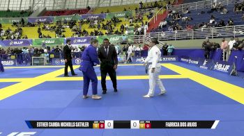Fabricia Dos Anjos vs Esther Camba Nicholls Sathler 2025 Brasileiro Jiu-Jitsu IBJJF