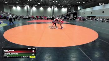 125 lbs Semifinal - Riah Wigfall, Hannibal vs Abigail Counts, Nixa