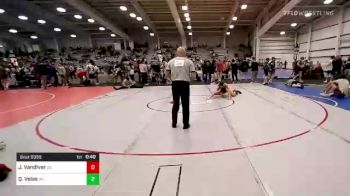 145 lbs Consi Of 64 #2 - Jalan Vandiver, SC vs Quinton Velas, WV