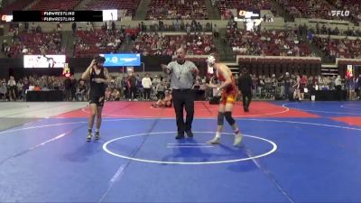 138 lbs Champ. Round 1 - Drayden Gaither, Moses Lake Wrestling Club vs Sean Davis, Corvallis