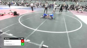 73 lbs 5th Place - Sterling Bass, Carson Bulldogs vs Ryan Hotchkiss, Durham Wrestling