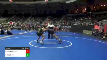 157 lbs Consolation - Andrew Jurasek, Spartan Mat Club vs Tripp Price, Apache Youth Wrestling