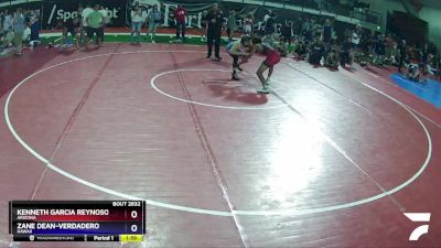 120 lbs 5th Place Match - Kenneth Garcia Reynoso, Arizona vs Zane Dean-Verdadero, Hawaii