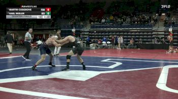 197 lbs Quarterfinal - Martin Cosgrove, Penn vs Kael Wisler, Michigan State
