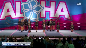 Carolina Magic Allstars - POWER [2025 L3 Junior - D2 - Small Day 1] 2025 Aloha Gatlinburg Showdown