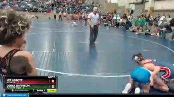 90 lbs Champ Round 1 (16 Team) - Jet Abbott, Delta vs Derek Harrison, Pleasant Grove