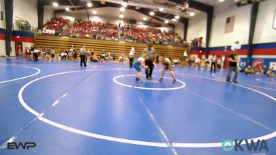 131-HWT lbs Rr Rnd 5 - Jose Flores, Raw Wrestling Club vs Sutton Tow, Collinsville Cardinal Youth Wrestling