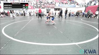 43 lbs Consi Of 8 #1 - Trapper McDaugale, Blue Devil Wrestling vs Twister Ryan, Noble Takedown Club