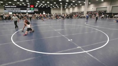 120 lbs Champ. Rd Of 32 - Kenneth Nichols, Wolf Pack Wrestling TX vs Ahmed Daoud, Rockmart Takedown Club