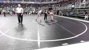 100 lbs Quarterfinal - Logan Young, Wentzville Wrestling Federation vs Brogan Edgerton, Cougar WC