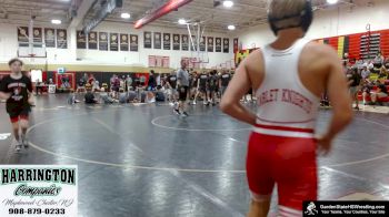 High School - 124 lbs Consolation Round 2 - Travis Dimick, Morris Hills vs Dante Glynos, Watchung Hills