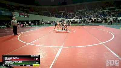 5A-165 lbs Quarterfinal - Ethan Powell, Redmond vs Henry Samoylich, West Albany