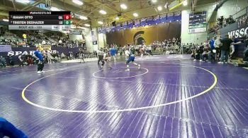 150 lbs Quarterfinal - Isaiah Otto, Gallatin vs Tristen DeShazer, Libby