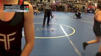 85 lbs Quarterfinal - Barrett Sterner SW1, Graham Future Falcons vs Raige Morrison NW3, Donahue Wrestling Academy