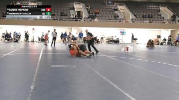 285 Championship Bracket Champ. Round 1 - Logan Hopkins, Elk River vs Nehemiah Taylor, Shakopee