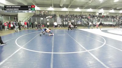 120 lbs 3rd Place Match - Jacob Saunders, Xtreme Training vs Lincoln Swick, Askren Wrestling Academy