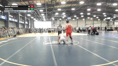 182 lbs Round Of 64 - Mason OBanion, OK vs Reed Koll, MN