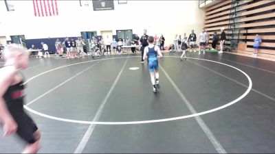 82 lbs Champ. Round 3 - Jace Cross, IA vs Bennett Davis, MN