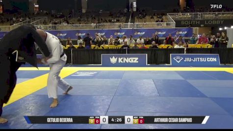 ARTHHUR CESAR SAMPAIO vs GETULIO BESERRA 2026 Pan Jiu Jitsu IBJJF Championship