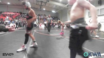 85 lbs Consi Of 16 #2 - Shaune McConnell, Eufaula Ironheads Wrestling Club vs Jett Manning, Barnsdall Youth Wrestling