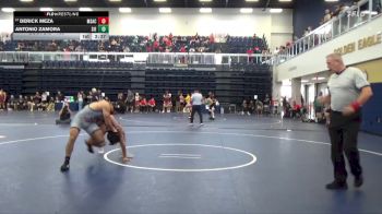 165 lbs Cons. Round 3 - Derick Meza, Mt. San Antonio College vs Antonio Zamora, Sierra College