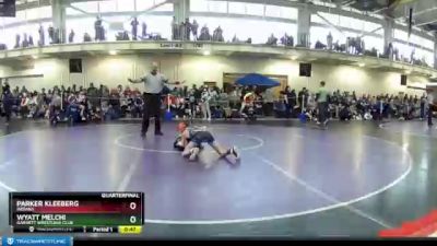 67 lbs Quarterfinal - Parker Kleeberg, Indiana vs Wyatt Melchi, Garrett Wrestling Club