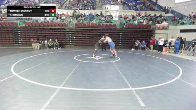 285 lbs Consolation - Hunter Drawdy, Berkeley vs TJ Brown, Myrtle Beach