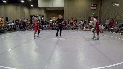 125 lbs Round 1 (6 Team) - Adam Hart, NC National Team White vs Avery Lipscomb, Funky Crayons