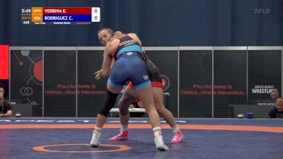 55 kg Semifinal - Cristelle Rodriguez, USA vs Ekaterina Verbina, UWW