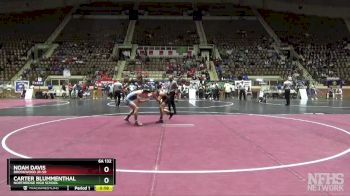 6A 132 lbs Cons. Round 4 - Noah Davis, Brookwood Jr-Sr vs Carter Blummenthal, Northridge High School