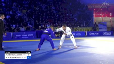 MICAEL FERREIRA GALVÂO vs ANDY TOMAS MURASAKI PEREIRA 2024 World Jiu-Jitsu IBJJF Championship