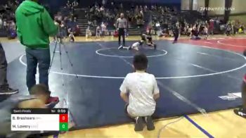 76 lbs Semifinal - Brody Brashears, Storm Wrestling Center vs Maddox Lowery, Dragons Junior Wrestling Club