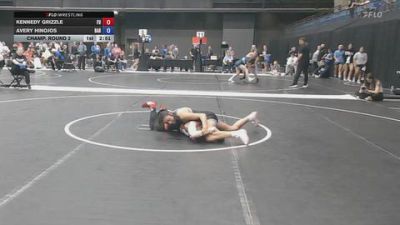 117 lbs Champ. Round 2 - Kennedy Grizzle, Friends University vs Avery Hinojos, Barton Community College