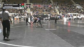 6A 113 lbs Cons. Round 4 - Peyton Lovett-johnson, Percy Julian vs Cam Brashier, Helena