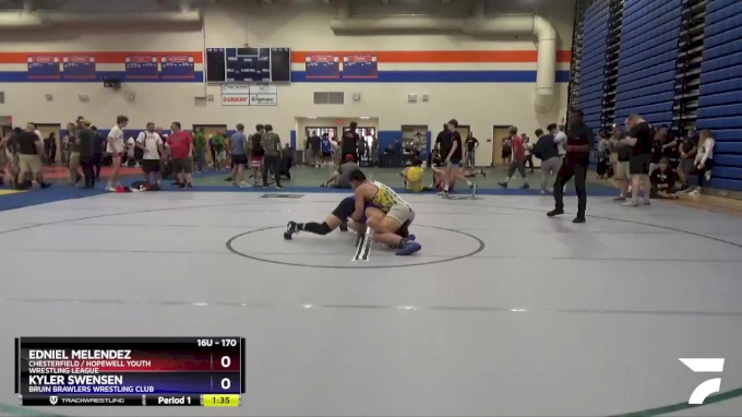 170 Lbs Cons. Semi - Kyler Swensen, Bruin Brawlers Wrestling Club Vs ...